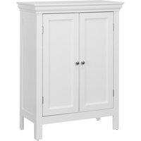 Teamson Home Stratford Bathroom Floor Cabinet With 2 Shelves - White, White