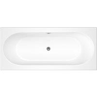 Nuie Otley Round Double Ended Bath 1700 X 700mm - White, White