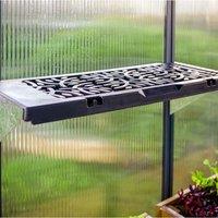 Palram - Canopia Canopia by Palram Greenhouse Shelf Kit - Canopia Leaves, Black