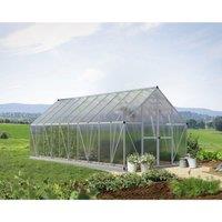 Palram - Canopia Canopia by Palram Essence 8X20 - Extended Greenhouse - Silver, Silver