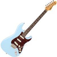 Vintage V60 Coaster Series Electric Guitar - Laguna Blue, Blue