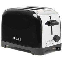 Haden Iver 2 Slice Toaster - Black, Black