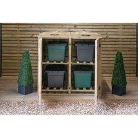 The Garden Village 4 Recycle Box Store, Brown