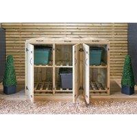 The Garden Village 6 Recycle Box Store, Brown