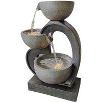 Tranquility Fantasy Falls Contemporary Water Feature, Multi