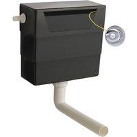 Hudson Reed Universal Access Cistern & Traditional Chrome Flush Plate