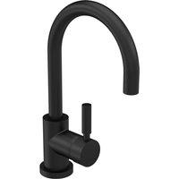 Hudson Reed Tec Single Lever Mono Basin Mixer - Matt Black