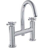 Hudson Reed Tec Crosshead Bath Filler - Chrome