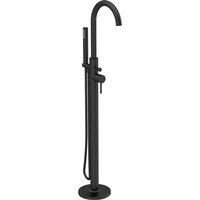 Hudson Reed Floor Standing Bath Shower Mixers - Matt Black