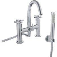 Hudson Reed Tec Crosshead Bath Shower Mixer - Chrome