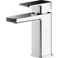 Nuie Windon Mono Basin Mixer With Push Button Waste - Chrome