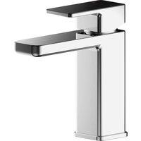 Nuie Windon Mini Basin Mixer With Push Button Waste - Chrome
