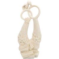 Solstice Sculptures Just Married 65Cm Cream, Cream