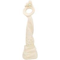 Solstice Sculptures Romantic Twist 62Cm Cream, Cream