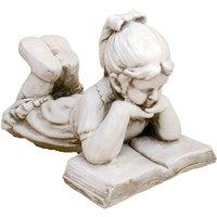 Solstice Sculptures Ellen 34Cm Antique Stone Effect