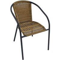 Summer Terrace San Remo Chair Pack of 2, Brown