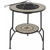 Summer Terrace Brava Fire Pit Tall, Grey