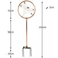 Summer Terrace Sprinkler Dragonfly, Brown