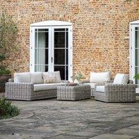 Gallery Direct Vallon Lounge Set, Cream