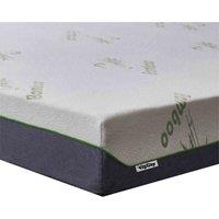 Ezysleep 18Cm Bamboo Memory Foam Mattress - Small Double, White