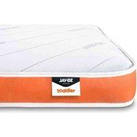 Jay-Be Toddler Foam Free Sprung Mattress, Orange