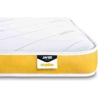Jay-Be Toddler Pocket Sprung Anti-Allergy Foam Free Mattress, Yellow