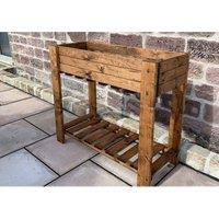 Charles Taylor 1pc Large Chesterfield Trug, Brown