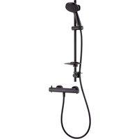 Methven Kiri Mk2 Satinjet Cool Touch Bar Shower, Black