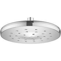 Methven Satinjet Round Fixed Shower Head, Silver