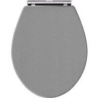 Hudson Reed Old London Carlton Toilet Seat - Storm Grey, Grey
