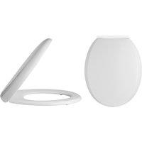 Nuie Standard Soft Close Toilet Seat - White