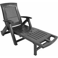 Trabella Potenza Lounger Anthracite