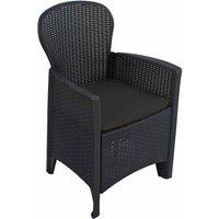 Trabella Sicily Chair Anthracite Pack Of 2