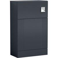 Nuie Deco 500mm WC Unit - Satin Anthracite, Grey