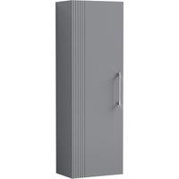 Nuie Deco 400mm Tall Unit - Satin Grey, Grey