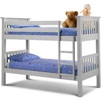 Julian Bowen Barcelona Bunk - Grey, Grey