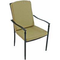 Byron Manor Ascot Deluxe Dining Chair Pack Of 2, Black