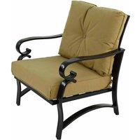 Byron Manor Windsor Deluxe Lounge Chair Pack Of 2, Black