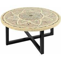 Byron Manor Montpellier 110Cm Coffee Table, Cream