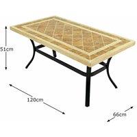 Byron Manor Hampton 120X66Cm Coffee Table With 4 Windsor Deluxe Lounge Chair Set, Brown