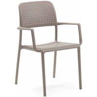Nardi Bora Chair Turtle Dove Pack Of 2, Grey