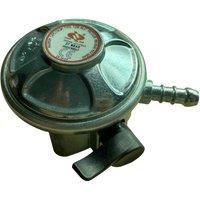 Teamson Home UK Propane Gas Regulator and Hose for Gas Fire Pits, Silver