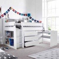 Bedmaster Ersa White Mid Sleeper