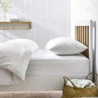Hippychick Fitted Mattress Protector - Single, White