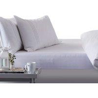 Hippychick Fitted Mattress Protector - Kingsize, White