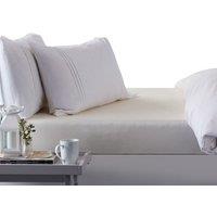 Hippychick Tencel Fitted Mattress Protector - Kingsize, White