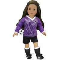 Sophia's By Teamson Kids Doll Soccer Outfit 6-piece Set With Ball For 18inch Dolls, Pink
