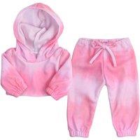 Sophia's - 18inch Doll - Pink Tie Dye Hoodie & Sweatpants - Pink, Pink