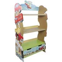 Fantasy Fields Transportation Theme Bookshelf, Blue
