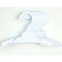 Sophias By Teamson Kids 7 1 2inch White Plastic Hangers 10 Pack Set For 18inch Dolls, White